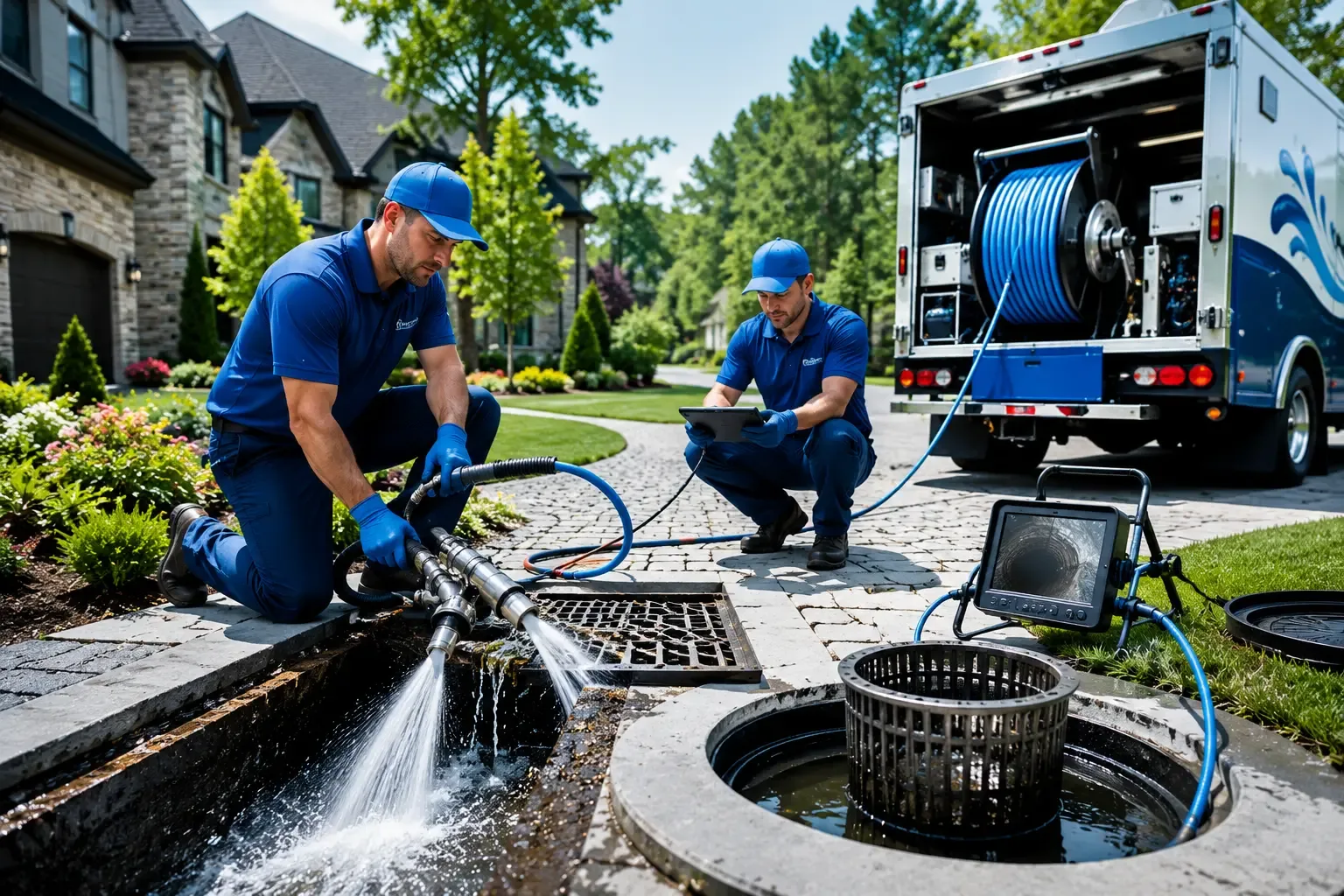 Local outdoor drain cleaning professionals in Farmingdale, ME